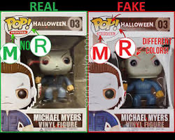 Comparison of authentic and counterfeit Funko Pop figures — A must-learn for any collector
